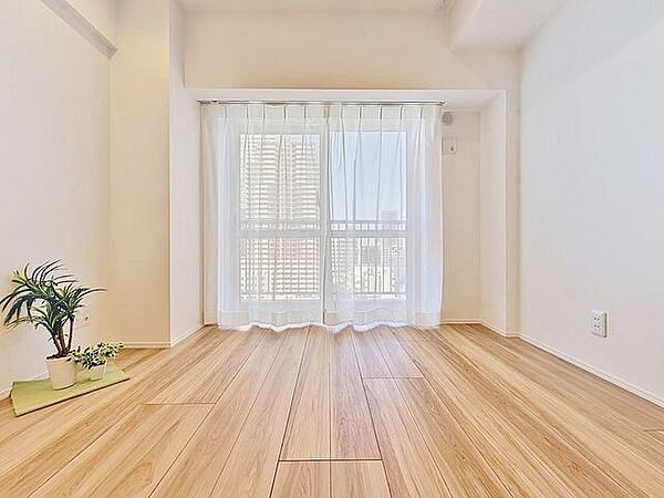「洋室」全室床は掃除のしやすい清潔感のあるフローリング仕上げです。