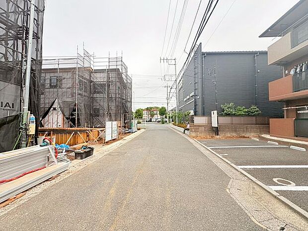 「前面道路」北側6.2m公道
