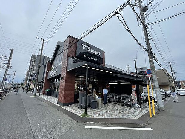 徒歩14分。ワイズマート東船橋店 1060m