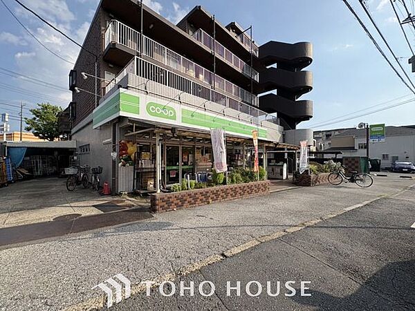 徒歩5分。コープみらいミニコープ西船店 390m