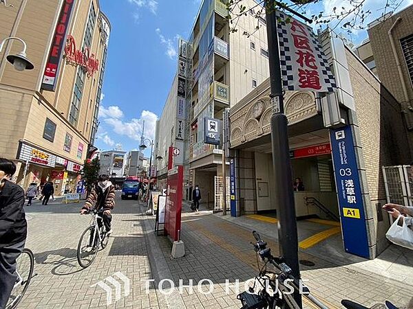 浅草駅(首都圏新都市鉄道 つくばエクスプレス) 徒歩7分。つくばエクスプレス線浅草駅 560m