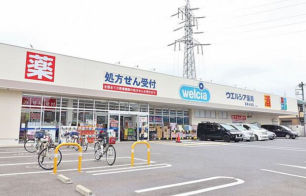 ウエルシア薬局葛飾水元店 280m