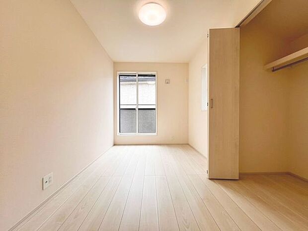 「収納のある居室」全ての居室にクローゼットを完備しております。
