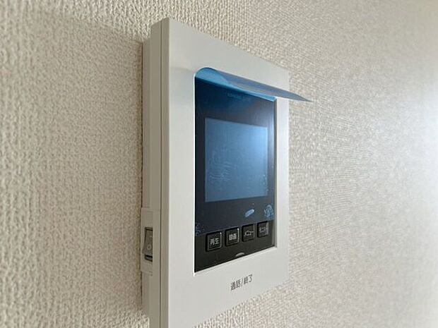 「TVモニター付きインターホン」