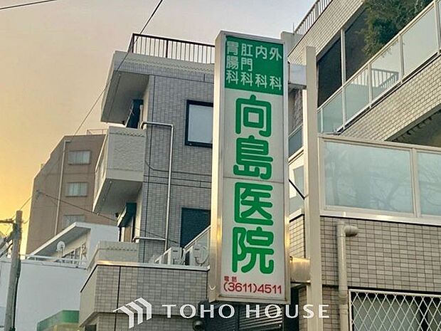 徒歩13分。向島医院 1030m