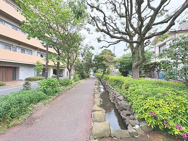 新長島川親水公園 600m