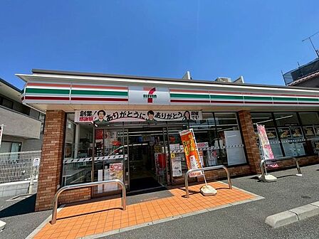 徒歩2分。セブンイレブン西小岩4丁目店 130m