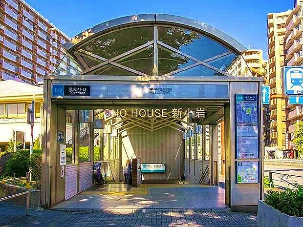 東京メトロ南北線 王子神谷駅 1430m