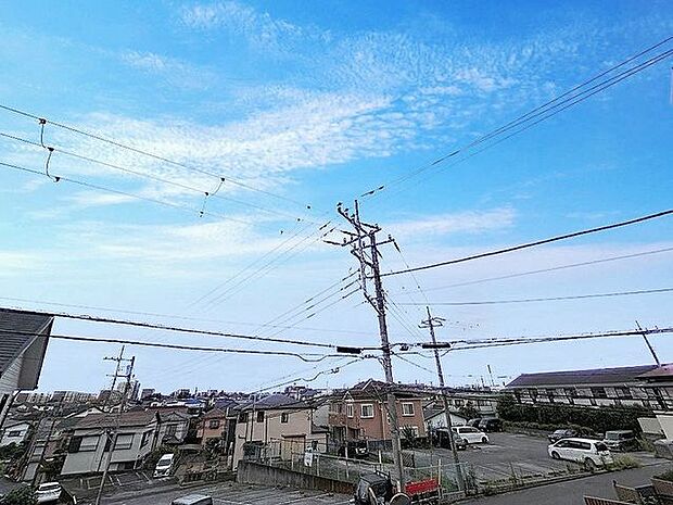 「眺望」心地よい風を感じながら、青空を眺め一息つくことのできる住空間です。