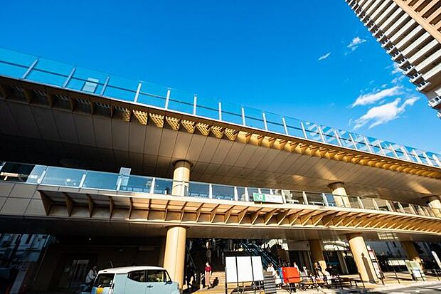 JR総武線市川駅 710m