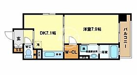 ビバーチェ鷺洲  ｜ 大阪府大阪市福島区鷺洲3丁目（賃貸マンション1DK・8階・37.80㎡） その2