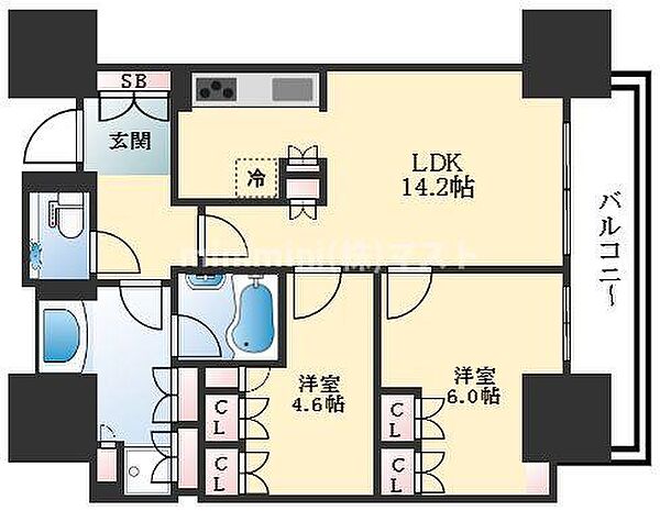 同じ建物の物件間取り写真 - ID:227080133616