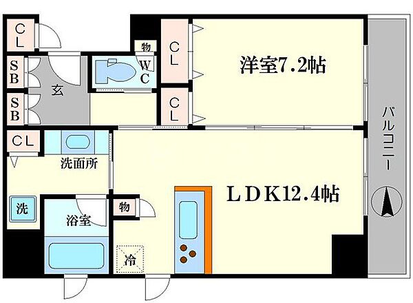 同じ建物の物件間取り写真 - ID:227081780215