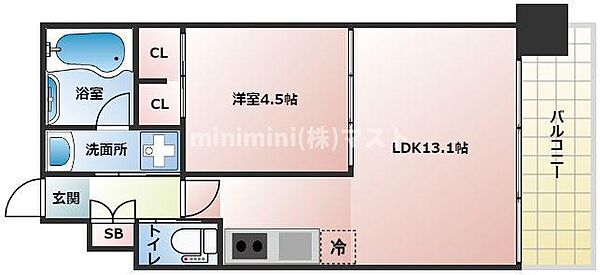 同じ建物の物件間取り写真 - ID:227083731949