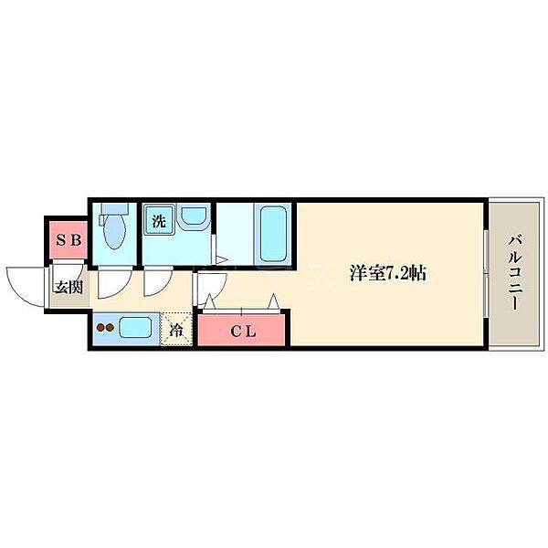 同じ建物の物件間取り写真 - ID:227084077569