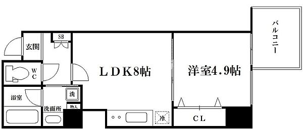 同じ建物の物件間取り写真 - ID:227084540772