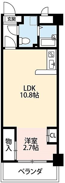 大竹南ビル 706｜愛知県岡崎市明大寺町字寺東(賃貸マンション1LDK・7階・33.80㎡)の写真 その2