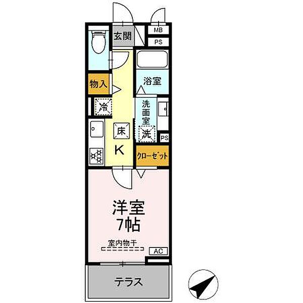 同じ建物の物件間取り写真 - ID:223031793210