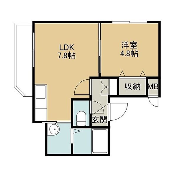 同じ建物の物件間取り写真 - ID:201022150398