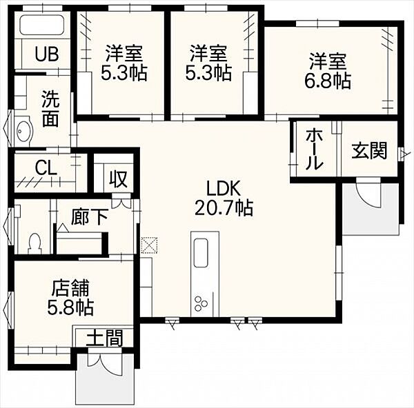 間取り：343000082970