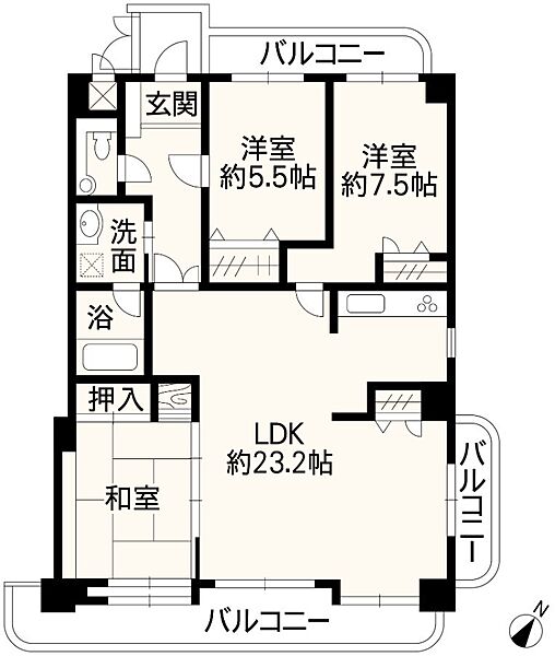 間取り：343000091525