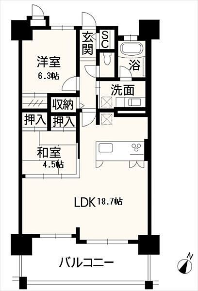 間取り：343000093373