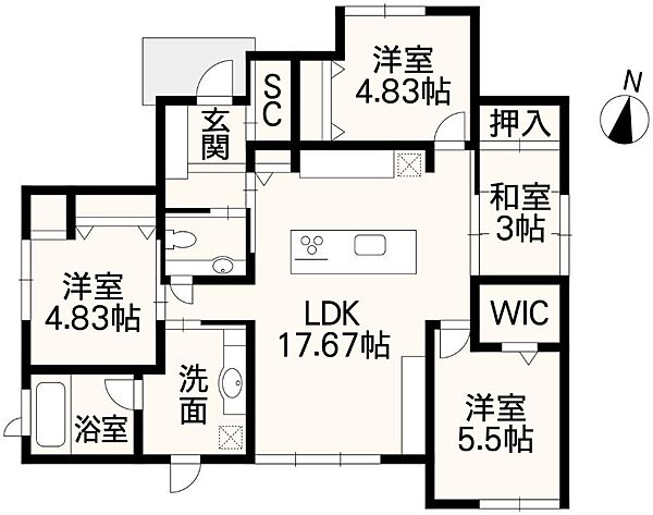 間取り：343000093425