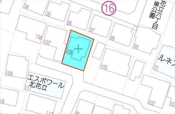 区画図：343000098414