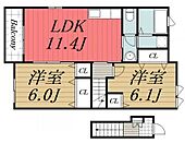 市原市中高根 2階建 築14年のイメージ