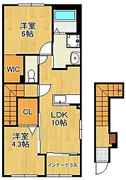 ソランジュ 2階