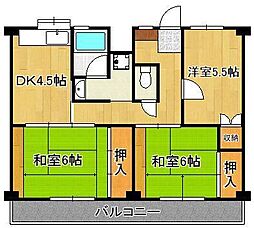 ビレッジハウス沼小柳2号棟 2階