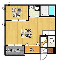 CONFORTIA安部山公園 2階