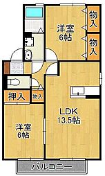 グリーンヒルB棟 2階