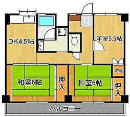 ビレッジハウス沼小柳3号棟 3階