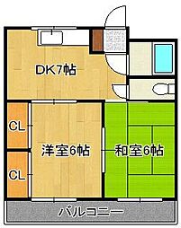 サンカープII 2階