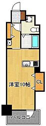 プレステージデルエアポート 1DKの間取図画像