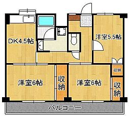 ビレッジハウス沼小柳3号棟 3階/-