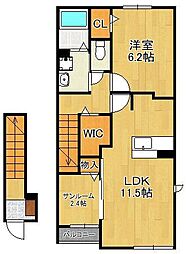 シャイニ−ドリ−ム B 2階