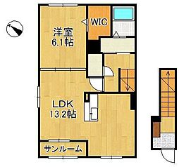 フィールズイーストA 2階/-