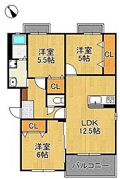 JR日豊本線 朽網駅 徒歩8分 3階/-