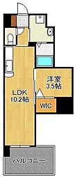 行橋センタービル 1LDKの間取図画像
