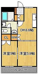 プロニティB 2階