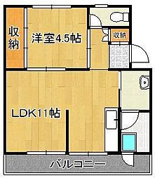 ビレッジハウス小倉南1号棟 3階