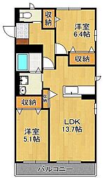 エスポワール行橋 2階