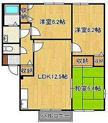 プラティークアヴェニュー B棟 2階