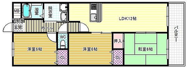 同じ建物の物件間取り写真 - ID:227082023120