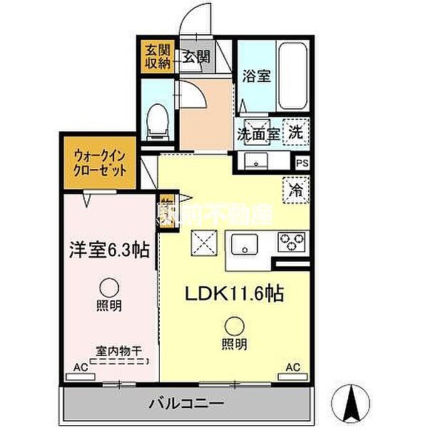 同じ建物の物件間取り写真 - ID:243006586856