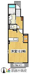 SodorinF 1Kの間取図画像