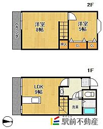 シンシア 2LDKの間取図画像