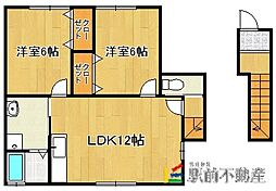 わんだふるコート 2LDKの間取図画像
